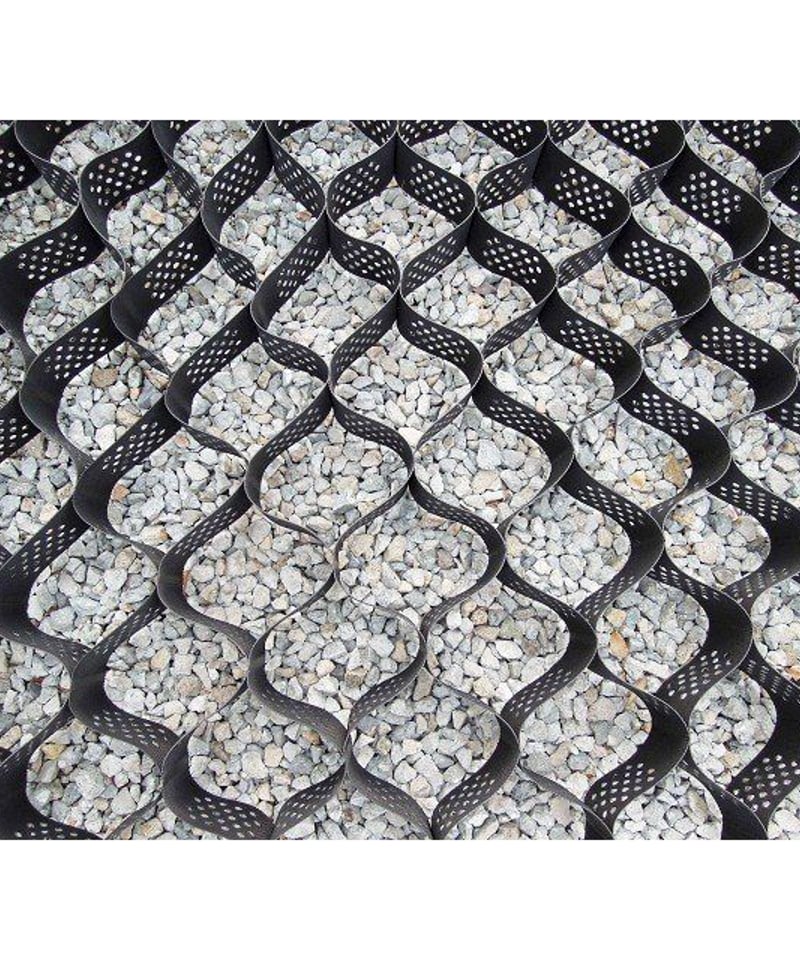 送料無料 ジオセル工法マット 2m*5m*15cm 建設現場などの地面補強や駐