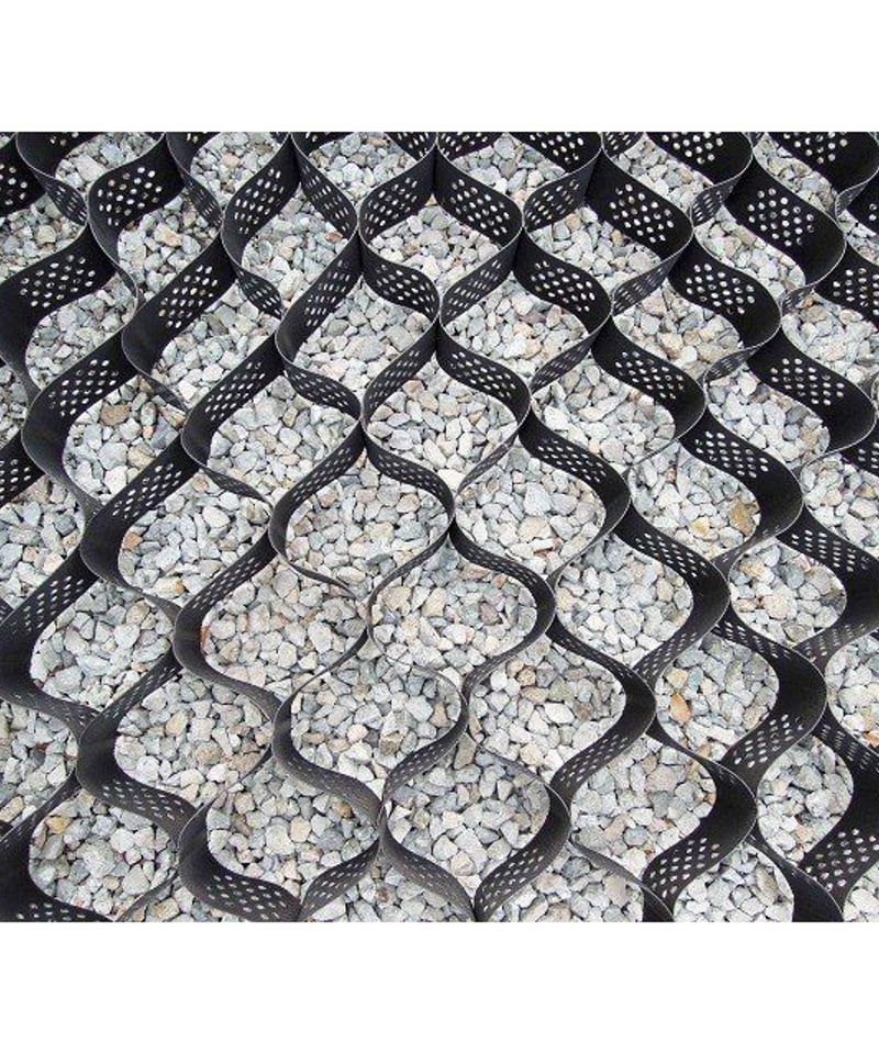 送料無料 ジオセル工法マット 2m*5m*10cm 建設現場などの地面補強や駐 