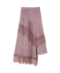 Step lace skirt