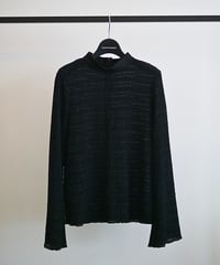 Shirring Tops / BLACK
