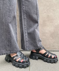 Gurkha Sandals / BLACK / 23.5cm