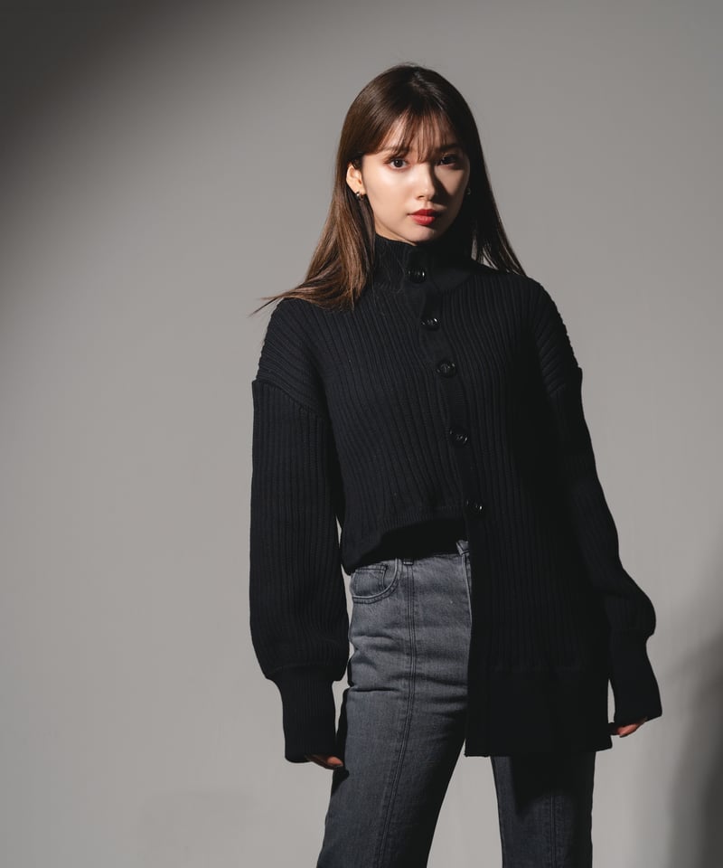 Step hem Cardigan | LEANN MOMENT | リーンモーメント公式オン...