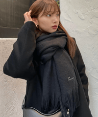 LEANN MOMENT オリジナルマフラー / BLACK