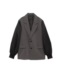 【UNISEX】Nylon Sleeve jacket