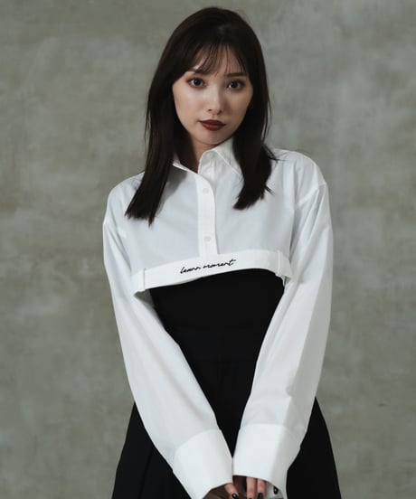 Logo belt shirt × T-shirt / WHITE / F