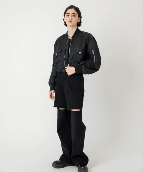Slash Denim Pants / 24