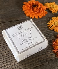 Natural handmade soap                                            　　　　    Calendula&Sun herbs