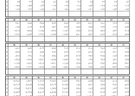 あんざん検定試験（競技そろばん）中級_第3集（2441-60回）