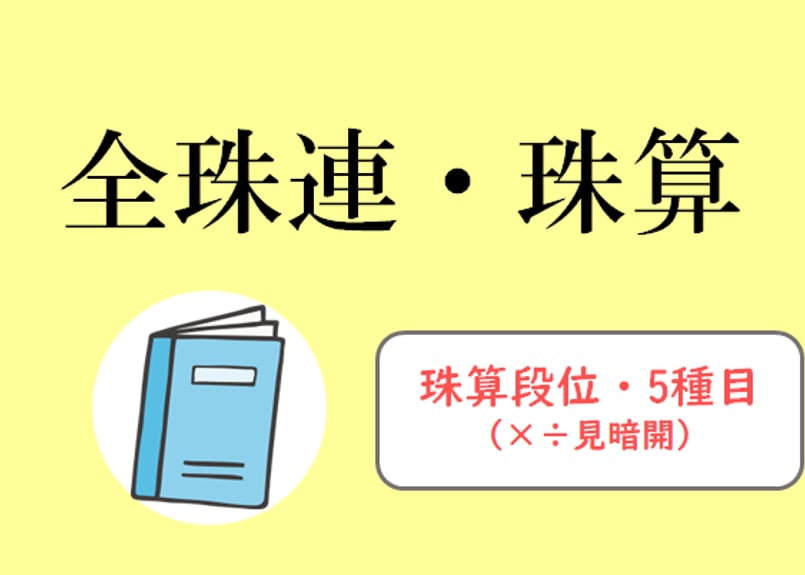 珠算段位・五種目④（61-80回） | そろばん『教材FaST』
