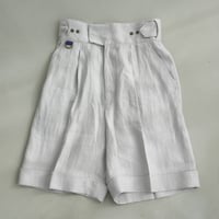 ADJUST HALF TROUSERS -ICE GRAY-