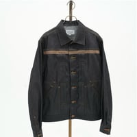 FULL DENIM JACKET-RIGID DENIM-