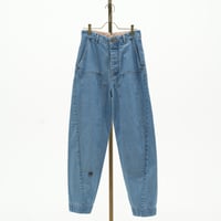 FULL DENIM PANTS -LIGHT INDIGO-