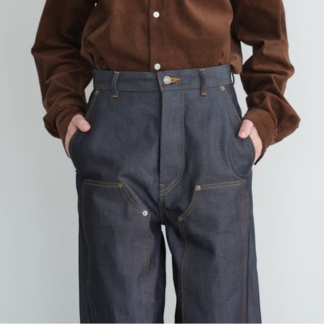 FULL DENIM PANTS -RIGID DENIM-