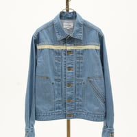 FULL DENIM JACKET -LIGHT INDIGO-