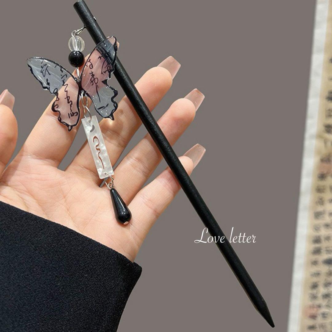 ALEXANDRE ZOURI PARIS バタフライ　かんざし ALEXANDRE ZOURI PARIS バタフライ かんざし