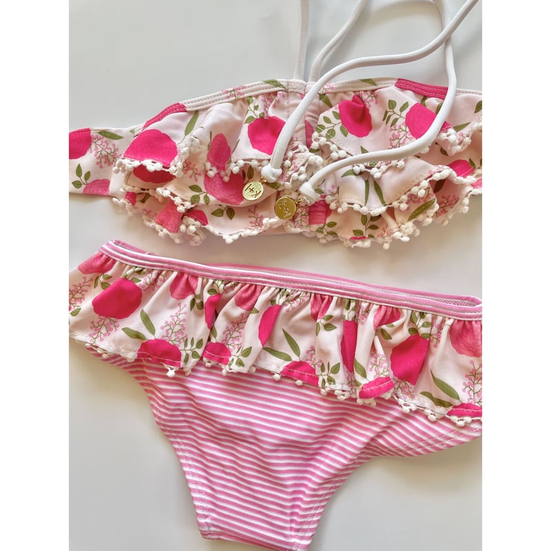 Swimsuits / Jaya Bikini / Pink Peony【Kimi & Li