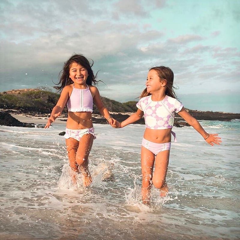 Swimsuits / Izi / Lilac【Kimi & Li bikini】4-6 y