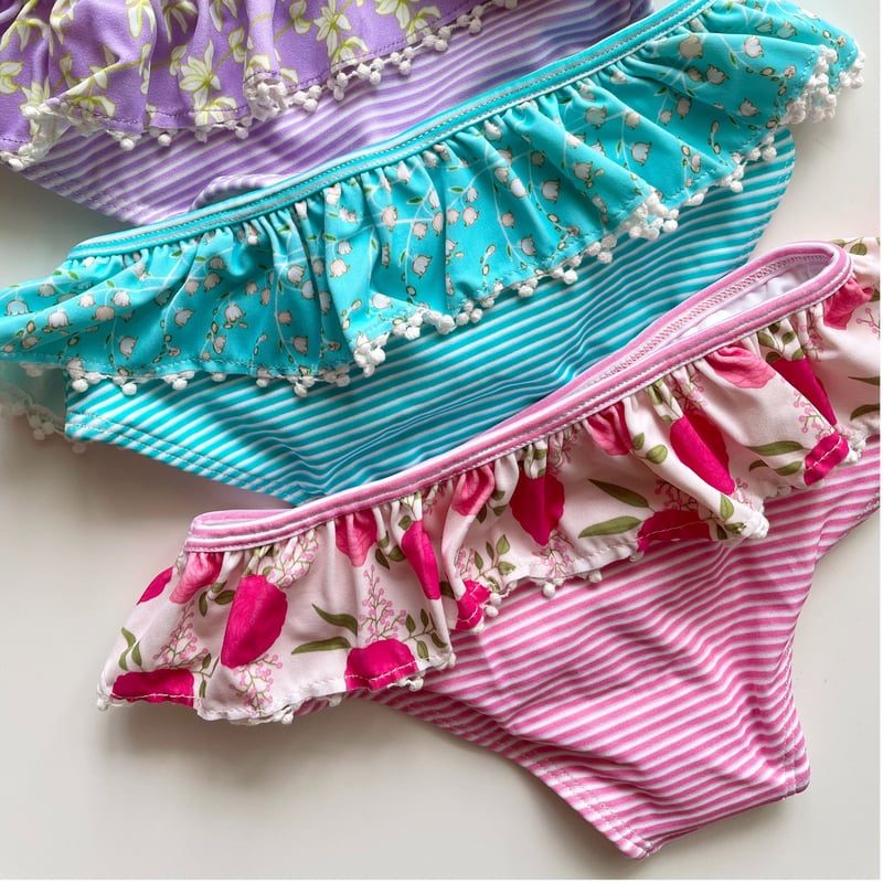 Swimsuits / Jaya Bikini / Pink Peony【Kimi & Li