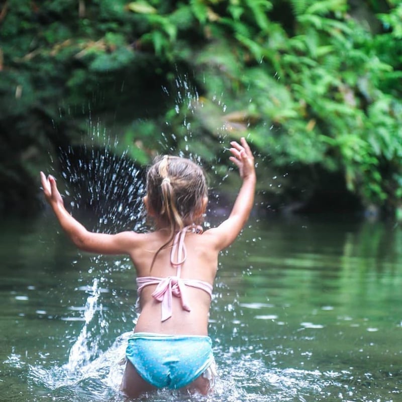 Swimsuits / Izi / Lilac【Kimi & Li bikini】4-6 y