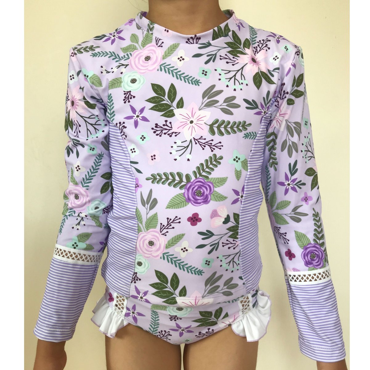 新品 2-3y Rylee\u0026Cru GoldenDitsy RashGuard