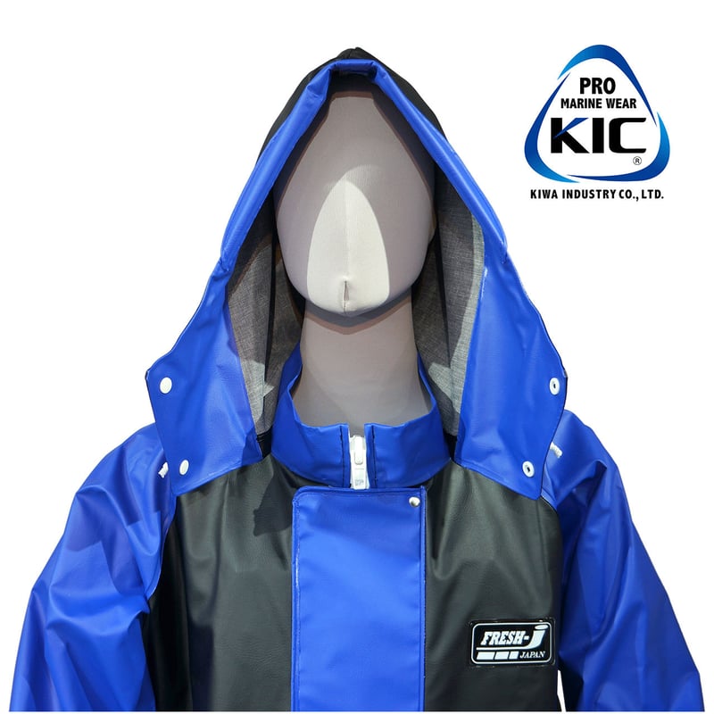 受注発注製品】FRESH-Jマリンパーカー(ロイヤルブルー) | 日本製 漁師  