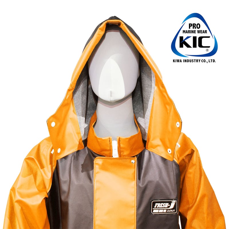 受注発注製品】FRESH-Jマリンパーカー(ロイヤルオレンジ) | 日本製