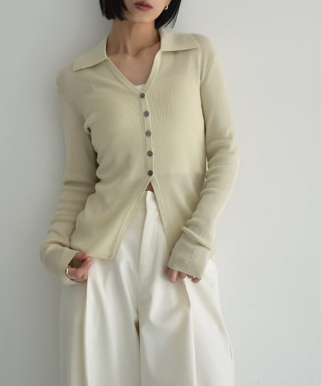 knit-02316 Skipper Rib Knit  Ecru Mochabeige Black