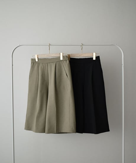 bottoms-04050 MADE IN JAPAN WRINKLE-RESISTANT COOL TOUCH LINEN LIKE SHORTS