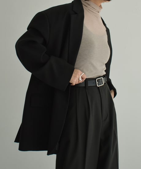 tops-02524 Sheer Turtleneck Top White Beige Gray Black