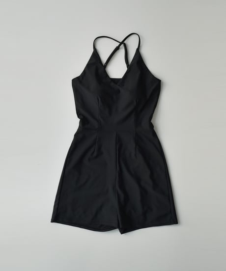 swim-05001　Made in Japan All-in-One Swimwear Swimwear Black