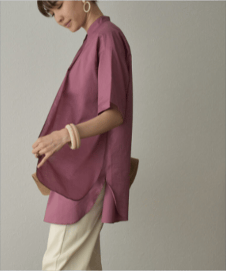 tops-04086　MADE IN JAPAN LAYERED SHIRT