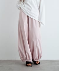 bottoms-02320 Relax Balloon Pants Off-White Pink Black