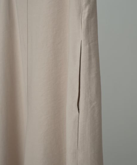 onepiece-02084　Asymmetrical Design Salopette Beige