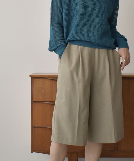 bottoms-04050 MADE IN JAPAN WRINKLE-RESISTANT COOL TOUCH LINEN LIKE SHORTS