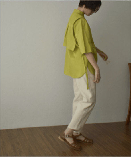tops-04087 MADE IN JAPAN LAYERED TWIN SHIRT