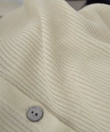 knit-02316 Skipper Rib Knit  Ecru Mochabeige Black