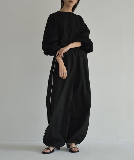 bottoms-02221　Sideline Drost Pants　Light Beige　Dark Grey　Black