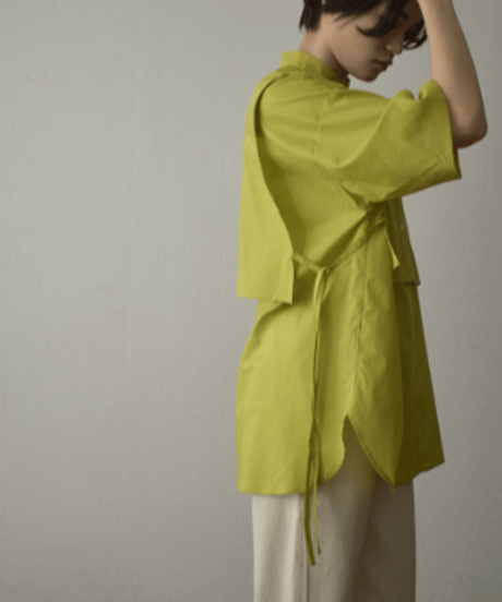 tops-04087 MADE IN JAPAN LAYERED TWIN SHIRT
