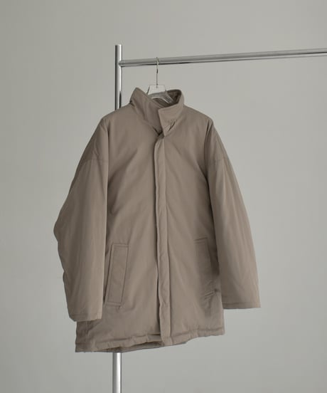 outer-02096   Stand Collar Volume Down Coat