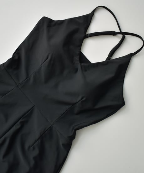 swim-05001　Made in Japan All-in-One Swimwear Swimwear Black
