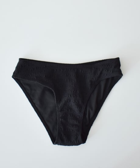 swim-02472 3-piece set Pocopoko swimsuit Black