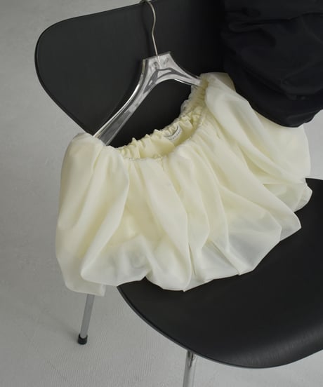 tops-04145　Made in Japan Organza Balloon Tops