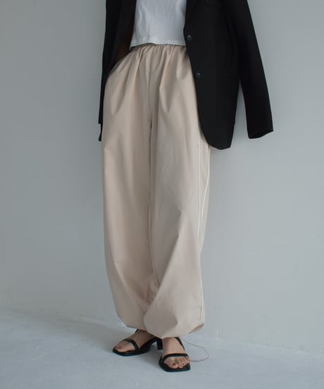 bottoms-02221　Sideline Drost Pants　Light Beige　Dark Grey　Black