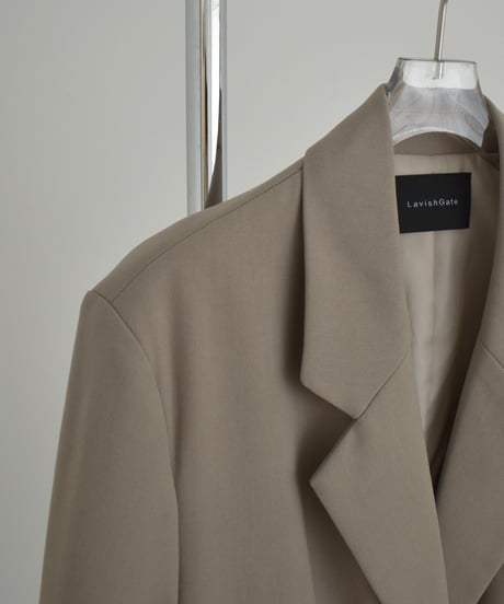 jacket-02028 Tailored Jacket Beige