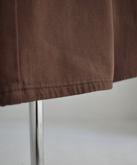 bottoms-02296　Straight Brown Denim