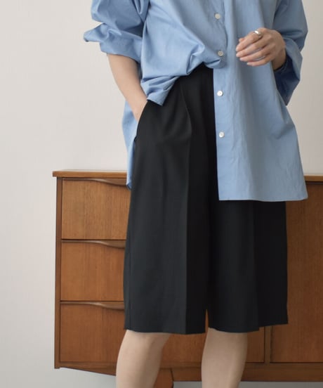 bottoms-04050 MADE IN JAPAN WRINKLE-RESISTANT COOL TOUCH LINEN LIKE SHORTS