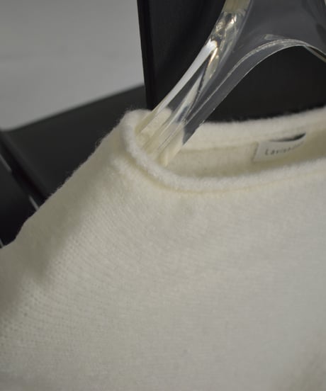 knit-02294　Loose Dolman Knit Off-White Gray Black