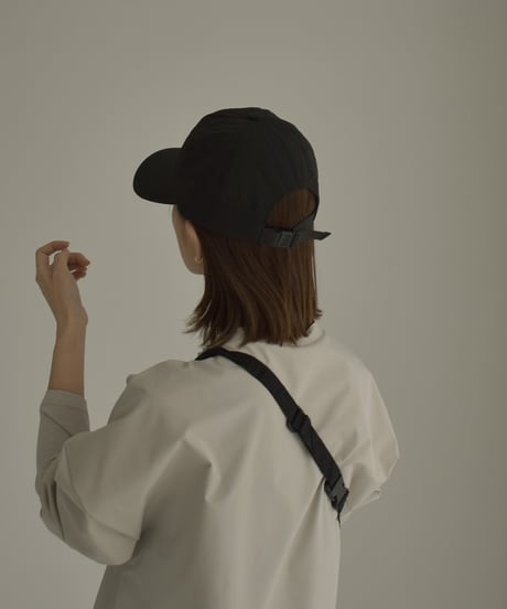 beach-02021　Water Repellent Nylon Beach Cap　Charcoal　Navy　Black