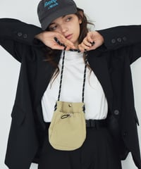 nh-bag2-02673 Paracord Mini Pochette Ecru Beige Blue Black