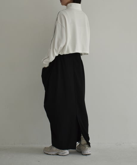 tops-02460　Sideline Half Zip Sweatshirt　White　Grey　Black